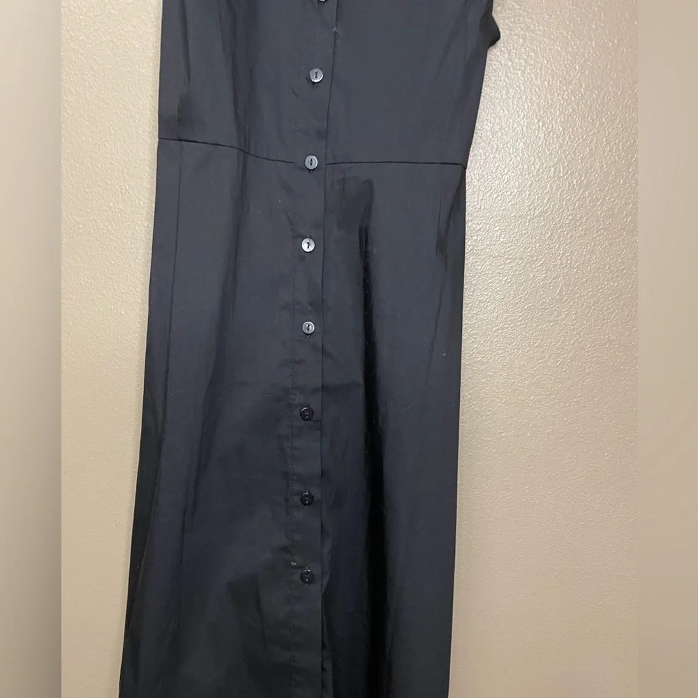 Women’s (XL)Black Forever 21 Midi Dress W/Strap - Picture 5 of 6